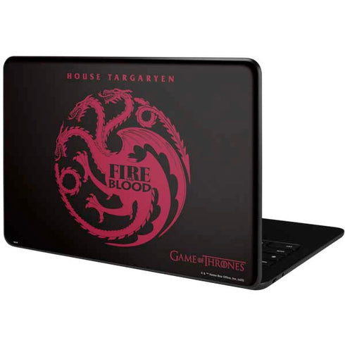 Game of Thrones: House Targaryen Google Pixelbook Go Skin
